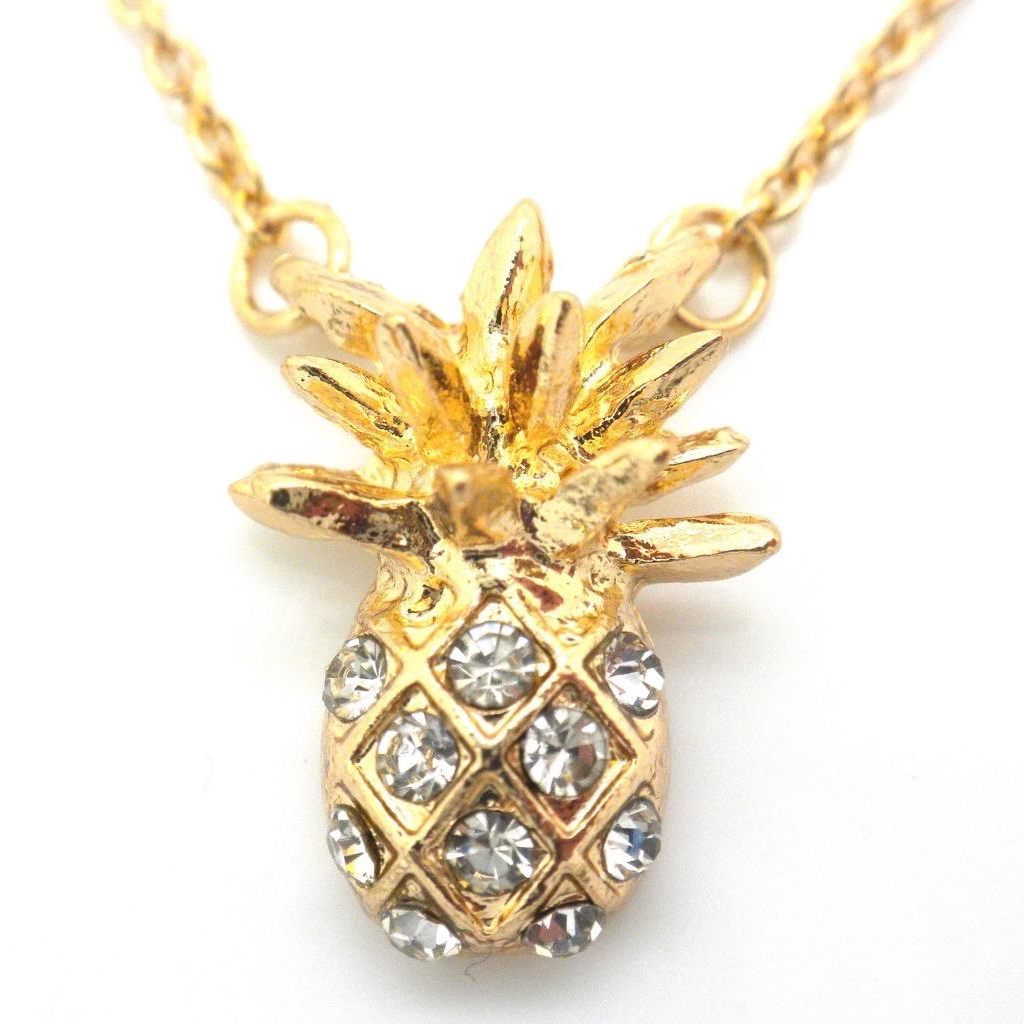 Pineapple Pendant Necklace